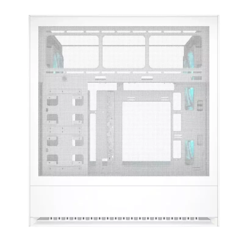 Caixa Midi-Tower COUGAR OmnyX, ARGB, branco