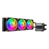 Refrigeração líquida CPU COUGAR Poseidon Ultra 360, ARGB, preto, refrigeração líquida all-in-one, 12 cm, 500 RPM, 2200 RPM, preto