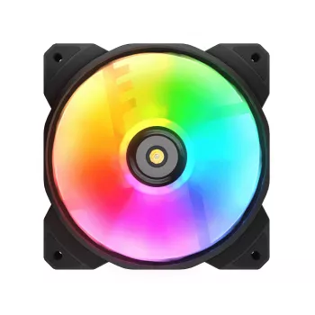 Ventoinha para caixa COUGAR MHP 120 ARGB, preto