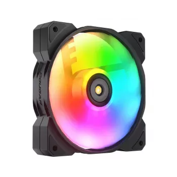 Ventoinha para caixa COUGAR MHP 120 ARGB, preto