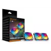 Ventoinha para caixa COUGAR Apolar 120 ARGB, preto (pack de 3)