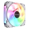 Ventoinha para caixa COUGAR Apolar 120 ARGB, branco, ventoinha, 12 cm, branco