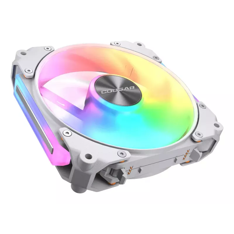 Módulo de ventoinha COUGAR Gaming Apolar 120 ARGB branco 120mm 12V