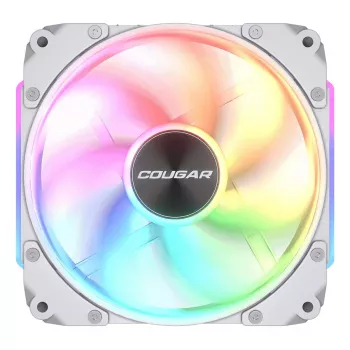 Módulo de ventoinha COUGAR Gaming Apolar 120 ARGB branco 120mm 12V