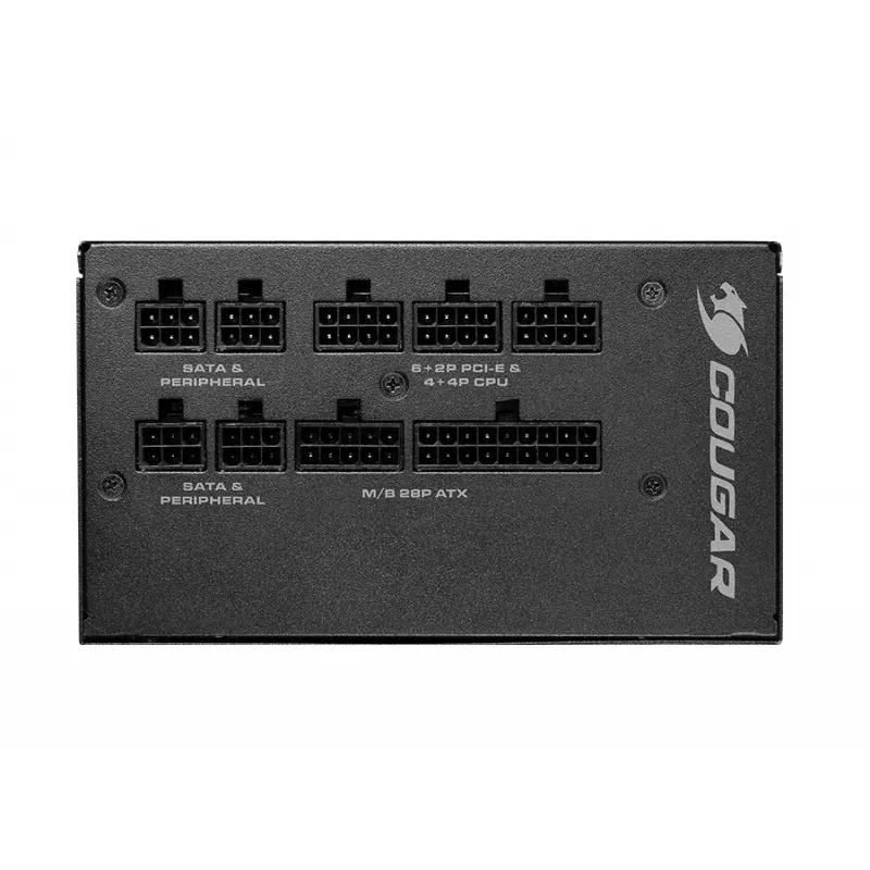 Fonte de alimentação COUGAR GEX 850W ATX3.0 / 80 Plus Gold / Modular