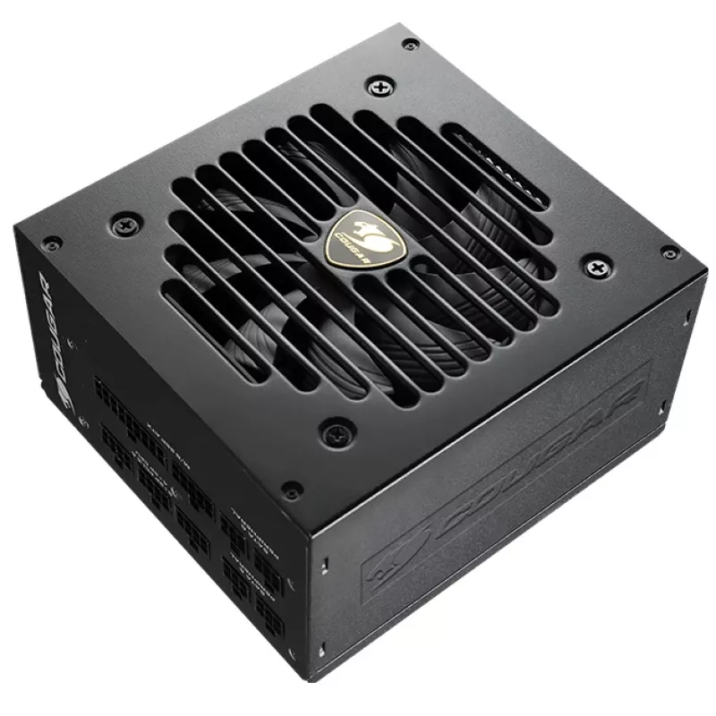 Fonte de alimentação COUGAR GEX 750W ATX3.0 / 80 Plus Gold / Modular, 750 W, 100 - 240 V, 50 - 60 Hz, 10 - 5 A, 10 A, 5 A
