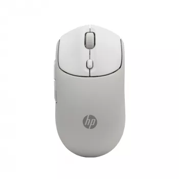 HP 400 Rato sem fios Maple silencioso, ambidestro, RF Wireless + Bluetooth, 6000 DPI, bege
