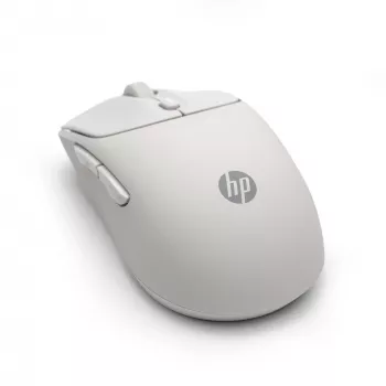 HP 400 Rato sem fios Maple silencioso, ambidestro, RF Wireless + Bluetooth, 6000 DPI, bege