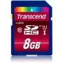 Memória flash Transcend 8GB SDHC Class 10 UHS-I TS8GSDU1