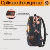 Mochila de lazer HP Campus XL Tie Dye preto poliéster