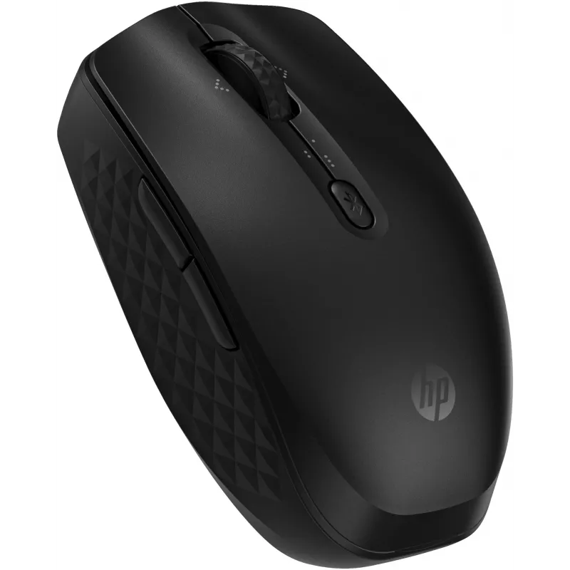 Rato Bluetooth programável HP 420, ambidestro, Bluetooth, 4000 DPI, preto