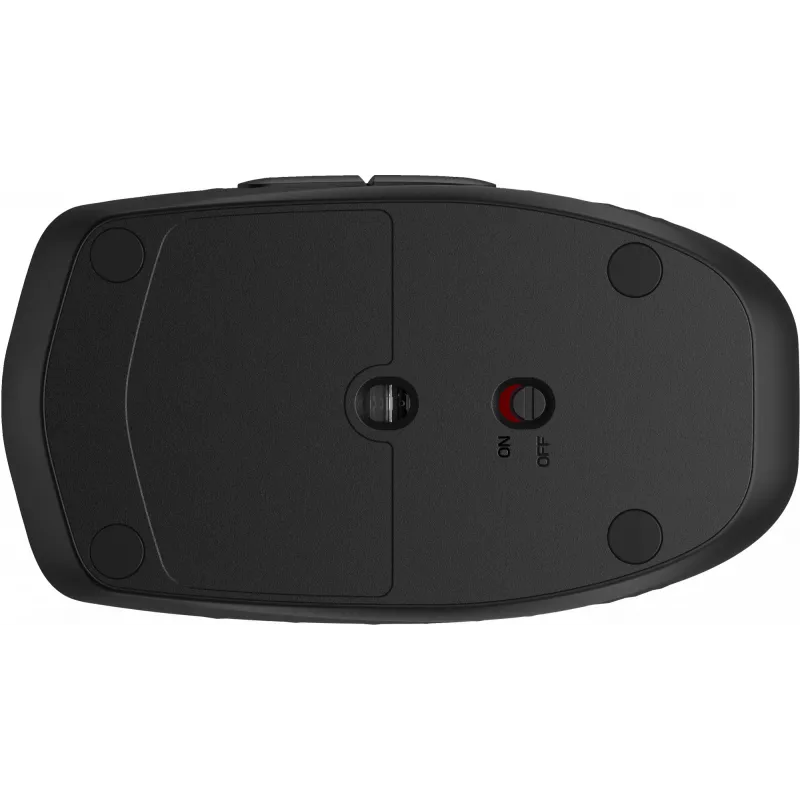 Rato Bluetooth programável HP 420, ambidestro, Bluetooth, 4000 DPI, preto