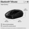Rato Bluetooth programável HP 420, ambidestro, Bluetooth, 4000 DPI, preto