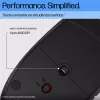 Rato Bluetooth programável HP 420, ambidestro, Bluetooth, 4000 DPI, preto