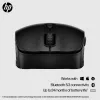 Rato Bluetooth programável HP 420, ambidestro, Bluetooth, 4000 DPI, preto