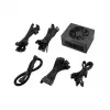 Fonte de alimentação FSP DAGGER PRO 850W SFX SFX3.3 preto, 850 W, 100 - 240 V, 50/60 Hz, 12-6 A, ativa, 120 W
