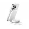 BELKIN Boostcharge Qi2 15w Suporte magnético 2em1 – branco