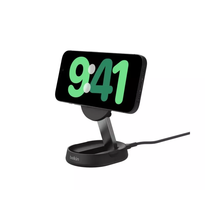 BELKIN Estação de carregamento sem fios – Boostcharge Pro – Qi2 15 W – Preto