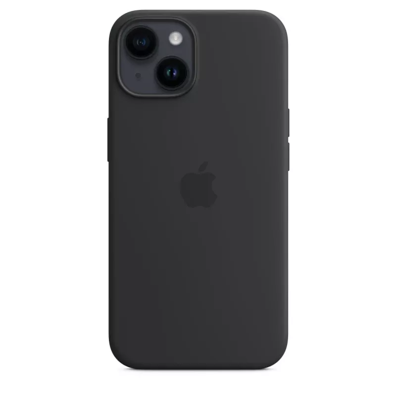 Capa Apple iPhone 14 Silikon Case com MagSafe Mitternacht