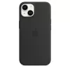 Capa Apple iPhone 14 Silikon Case com MagSafe Mitternacht
