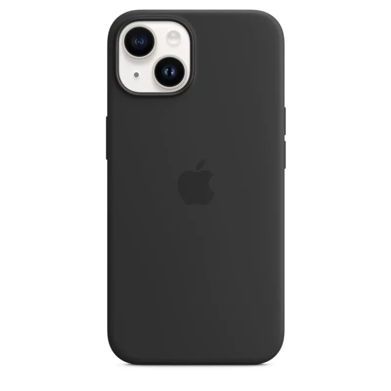 Capa Apple iPhone 14 Silikon Case com MagSafe Mitternacht