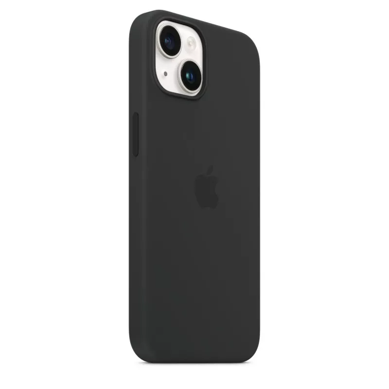 Capa Apple iPhone 14 Silikon Case com MagSafe Mitternacht