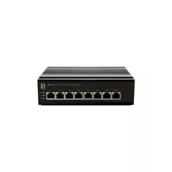 Switch não gerido LevelOne IFS-0801 8 portas Fast Ethernet Industrial