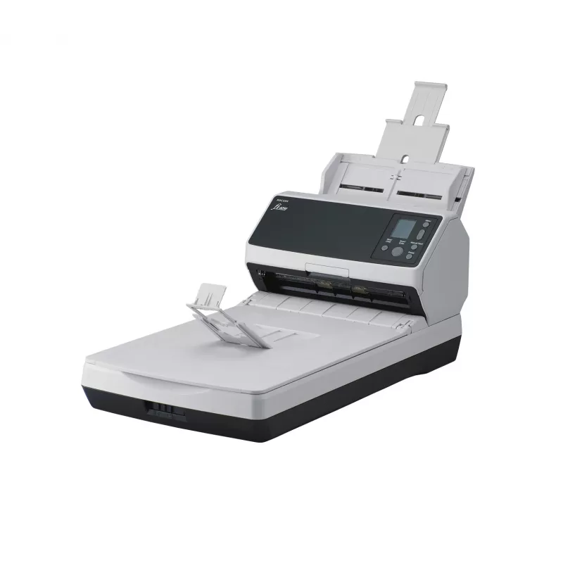 Digitalizador Ricoh fi-8290 ADF + Alimentador de folhas soltas 600 x 600 DPI A4 Preto, Cinzento