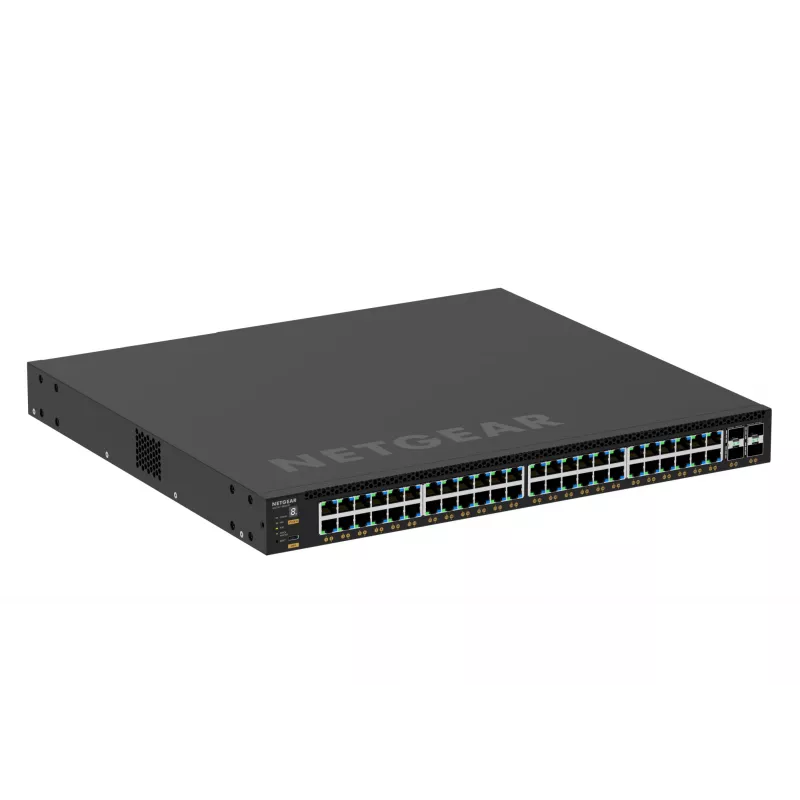 NETGEAR M4350-48G4XF Gerido L3 Gigabit Ethernet (10/100/1000) Power over Ethernet (PoE) 1U Preto