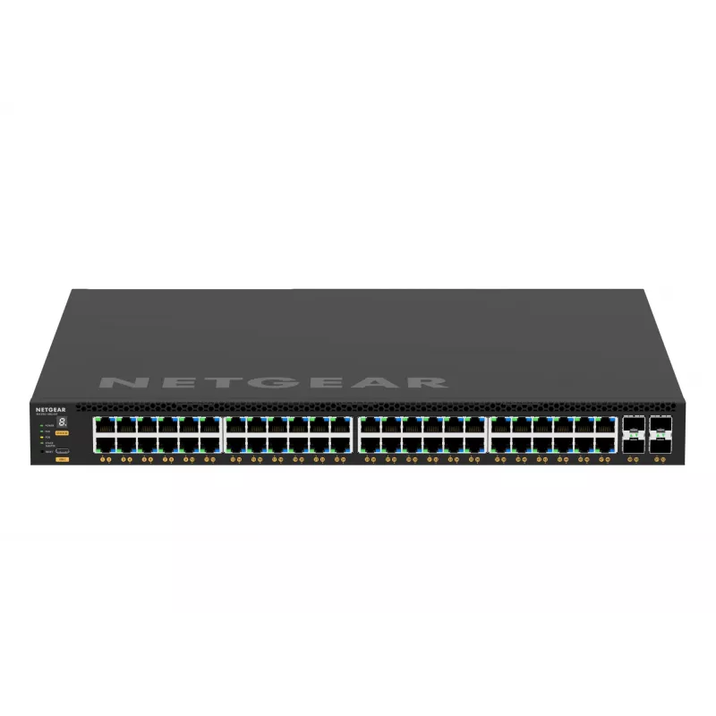 NETGEAR M4350-48G4XF Gerido L3 Gigabit Ethernet (10/100/1000) Power over Ethernet (PoE) 1U Preto