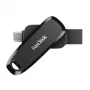 WESTERN DIGITAL SanDisk Phone Drive para Android – 64-GB-US – USB-C/A 3.2 Gen 1 – Preto