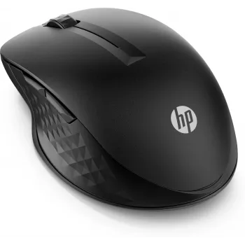 HP 430 Rato sem fios multidispositivo, ambidestro, ótico, RF Wireless + Bluetooth, 1200 DPI, Preto