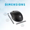 HP 430 Rato sem fios multidispositivo, ambidestro, ótico, RF Wireless + Bluetooth, 1200 DPI, Preto