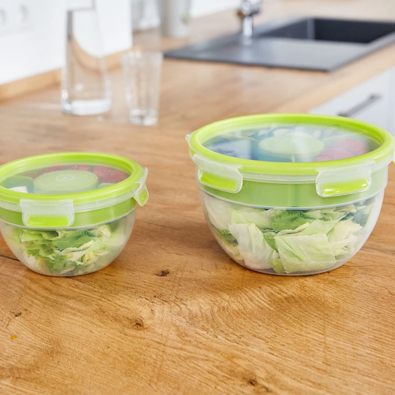 Caixa EMSA CLIP & GO Saladeira XL Redonda 2,6 L