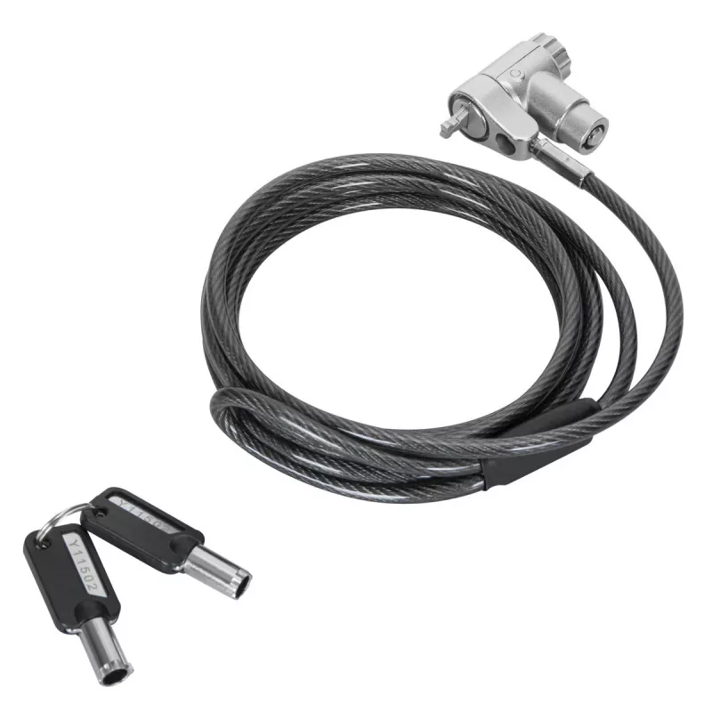 Cabo de segurança Targus ASP95MKGLX-25 Prateado 2m Fecho de chave