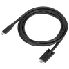 Targus ACC1122GLX Cabo USB USB 3.2 Gen 1 (3.1 Gen 1) 1,8 m USB-C Preto