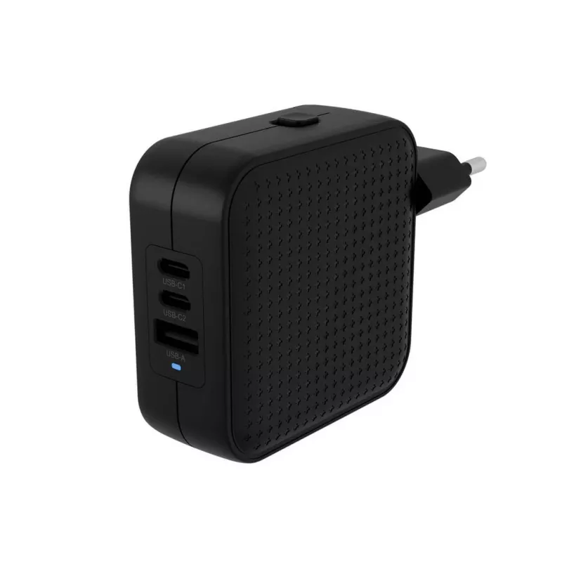TARGUS Hyper Hyperjuice 70w USB-c Gan Carregador de viagem (3c+1a) - Preto