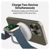 Targus HJ3310WHGL Carregador para dispositivos móveis Auscultadores, Smartphone, Smartwatch Branco USB Carregamento sem fios Carregamento rápido Interior