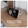 Targus HJ3310WHGL Carregador para dispositivos móveis Auscultadores, Smartphone, Smartwatch Branco USB Carregamento sem fios Carregamento rápido Interior