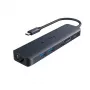 Targus HD4003GL Docking station/Replicador de portas para portátil USB Type-C Azul