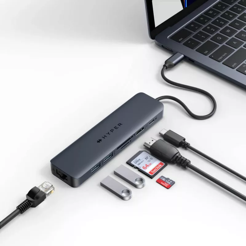Targus HD4003GL Docking station/Replicador de portas para portátil USB Type-C Azul