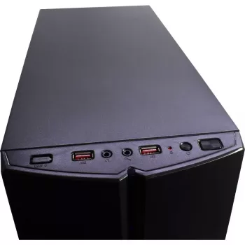 Caixa para PC Inter-Tech B-48 Torre Midi Preto