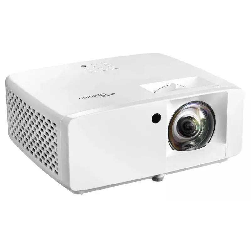 Projetor de curta distância OPTOMA GT2000HDR — 3500 lúmenes ANSI, DLP, 1080p, relação de projeção 0,496:1, fonte de luz laser