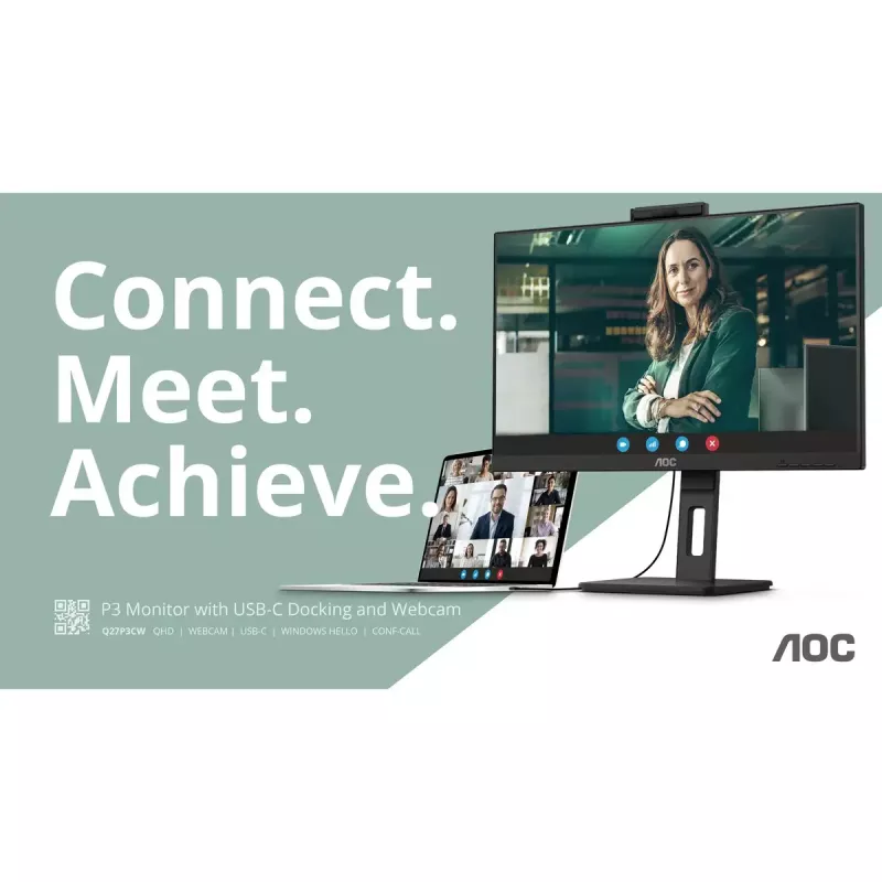 Monitor de computador AOC Q27P3CW 68,6 cm (27