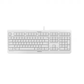 Teclado CHERRY KC 1000 Universal USB QWERTY US Inglês cinzento