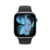 APPLE Watch Series 11 GPS + Cellular 46mm Caixa de alumínio Cinzento sideral com bracelete desportiva preta S/M
