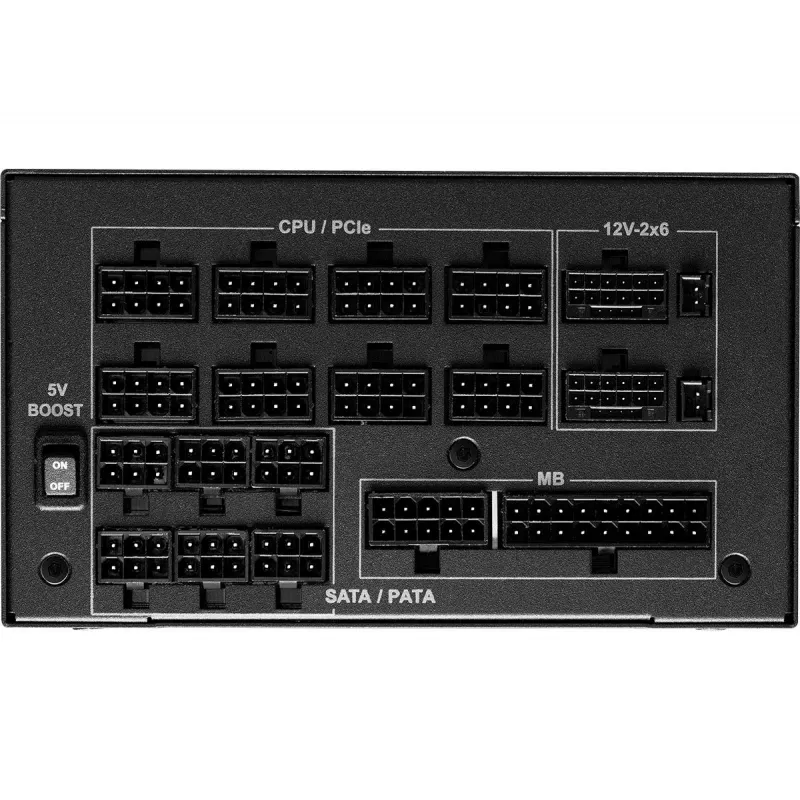Fonte de alimentação ASROCK Phantom Gaming Pg-1600g 1600w 80+ Gold Preto ATX