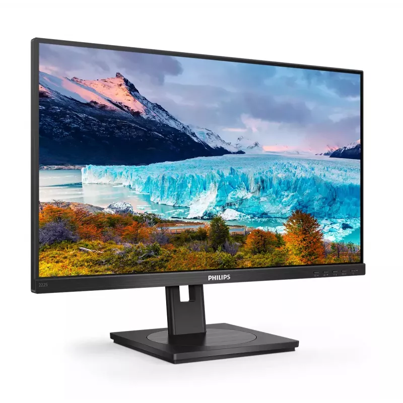 Monitor de computador Philips S Line 222S1AE/00 54,6 cm (21,5 polegadas) 1920 x 1080 píxeis Full HD LCD Preto