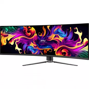 Monitor de computador MSI MPG 491CQPXDE QD-OLED 124,5 cm (49 polegadas) 5120 x 1440 píxeis Dual QHD Preto