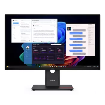 Monitor Lenovo ThinkVision T27UD-40, 68,6 cm (27 polegadas), 3840 x 2160 píxeis, 4K Ultra HD, LCD, 6 ms, Preto